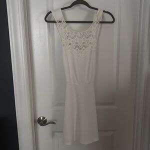 White Graduation Dress